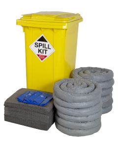 240 Litre Spill Kit – Wheeled Bin
