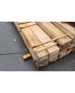 Untreated 2.4m Green Oak Hardwood Sleepers