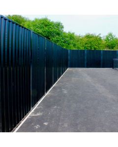 Steel Wall In-Ground Hoarding