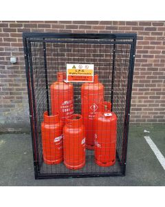 Gas Bottle Storage Cage - Full - 1200x1200x1800