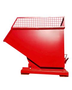 Advanced Forklift Self-Tipping Skips - Mesh Extension