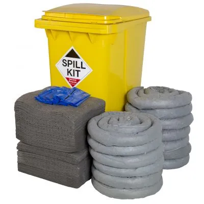 360 Litre Spill Kit – Wheeled Bin