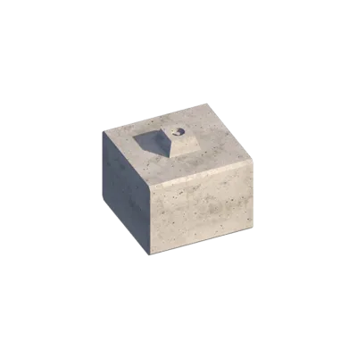 Counterweight Concrete Block - 375kg