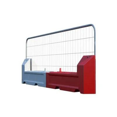 Slot Block Barrier Fence Base - Complete Set