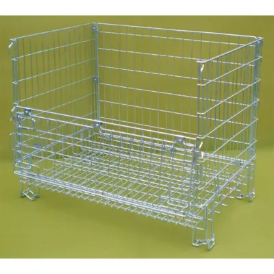 Stackable Folding Wire Cages Stackable Folding Wire Cages