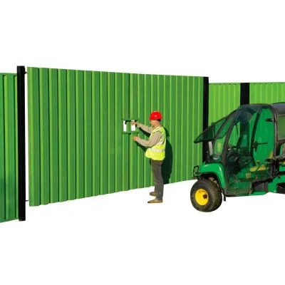Heavy Duty Solid Steel Vehicle Gate