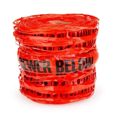 Sewer Detection Warning Mesh - Pack of 120 Rolls