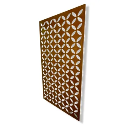 Decorative Garden Screen - Moroccan Circles