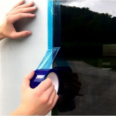 Blue Window Protection Tape