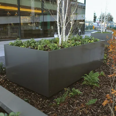 Large Steel Planter