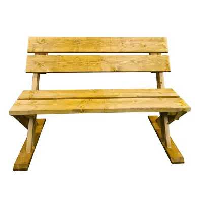 Simple Wooden Bench