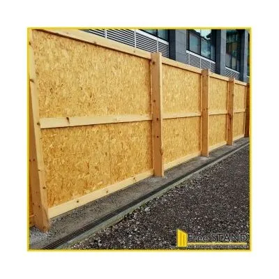 Timber Chipboard (OSB) Hoarding